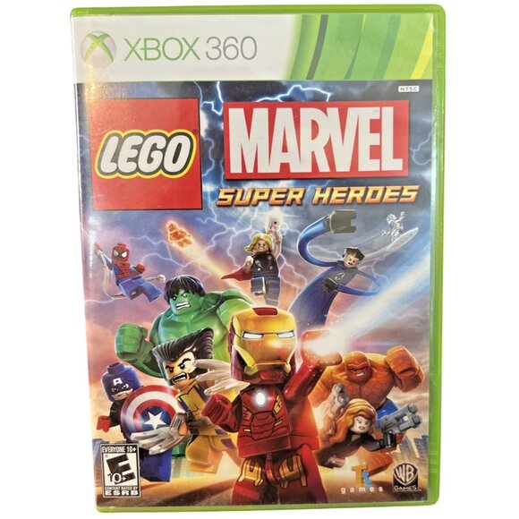 Lego Marvel Super Heroes Xbox 360 Complete With Manual - Picture 1 of 12